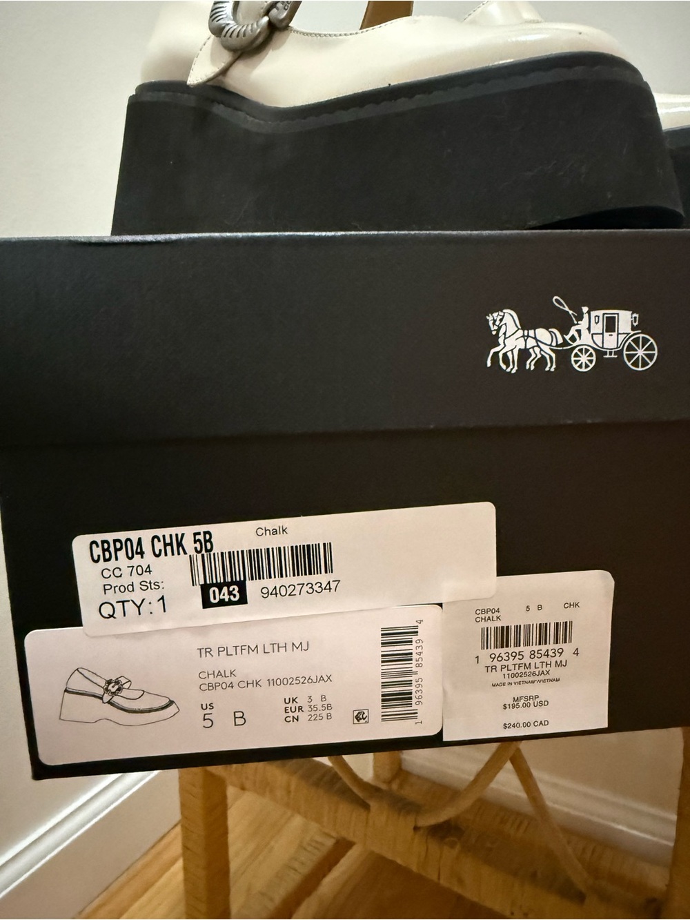 Authentic coach mary Jane’s - Picture 8 of 10